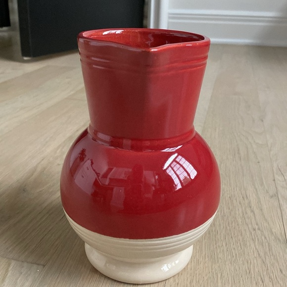 Emile Henry 1L Pitcher - Red - Picture 3 of 5